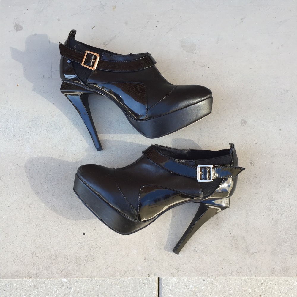 GIUSEPPE ZANOTTI Black Ankle Booties - Picture 5 of 8